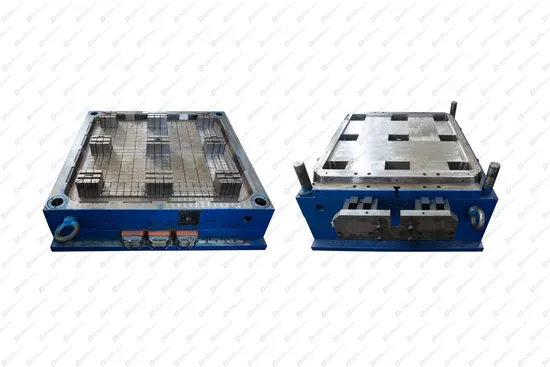 1200*1200*160mm HDPE/PP Light Disposable Delivery Plastic Injection Logistics Window Pallet Mould