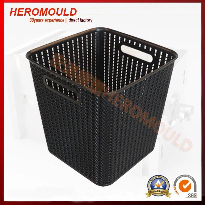 Plastic Injection Mould Plastic Rattan Storage Basket Mould Plastic Rattan Basket Mould Plastic Household Products Mould Heromould